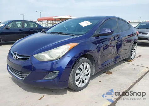 2011 Hyundai Elantra Gls z USA, uszkodzony, nr VIN 5NPDH4AE0BH028334
